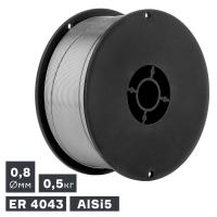 Проволока сварочная ПТК MIG алюминий ER 4043 (AlSi5) Проволока сварочная ПТК MIG алюминий ER 4043 (AlSi5)