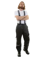 Брюки зимние BRODEKS KW304, черный