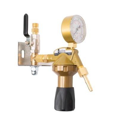 Редуктор сетевой GCE Dinset Аргон/Смесь; -/32 л/мин; вх. G3/8", вых. G1/4"