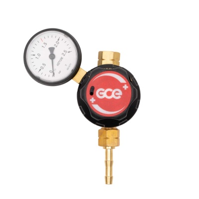 Регулятор специальный сетевой GCE UC700 (САО-10) ацетиленовый сетевой 1,5/1,5бар вх.G3/8"LH/вых.G3/8"LH,10 Нм3/час
