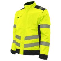 Куртка сигнальная BRODEKS KS225, желтый/черный