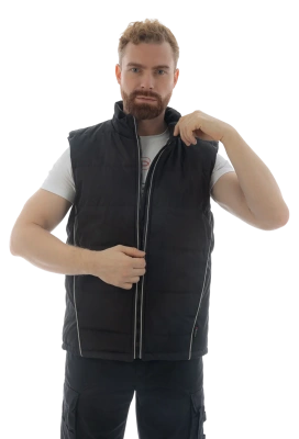 Жилет утепленный BRODEKS KW101, черный