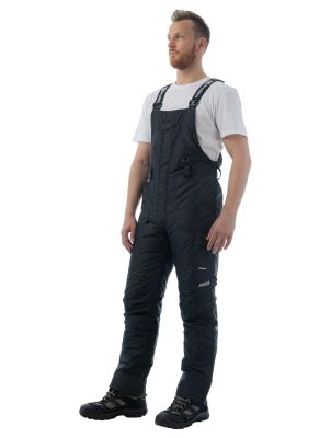 Полукомбинезон зимний BRODEKS KW413, черный