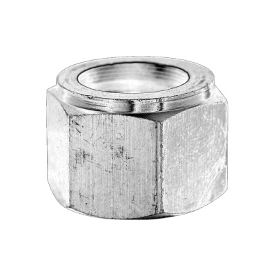 Гайка Сварог 19 М16х1,5 правая, никелированная латунь (94462) Гайка Сварог 19 М16х1,5 правая, никелированная латунь (94462)