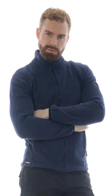 Толстовка флисовая BRODEKS KS211, синий