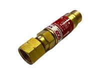 Затвор предохранительный GCE MV 93 (SP 20/FR 20) - (горючий газ) вход резака/горелки  G3/8" LH