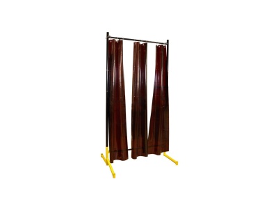 Штора сварочная ESAB полосовая (3 шт.), тёмно-красная (DIN 9), 1,8м х 1,4м (0700008001)