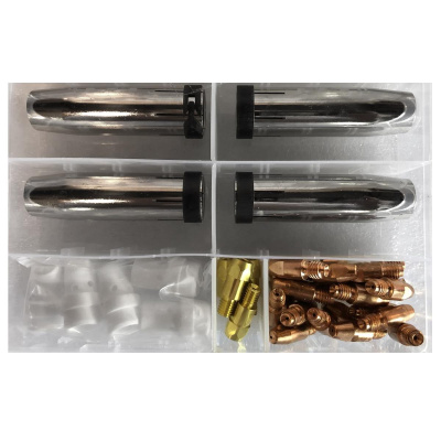 Комплект принадлежностей HUGONG для MIG горелки MB-36 (33 предмета) / MIG Torch MB36 accessory set-33 piece