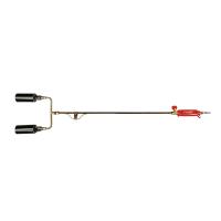 Горелка кровельная KRASS ГВ-131 (2хD=50 мм, L=1032 мм вентильная) Двухфакельная Горелка кровельная KRASS ГВ-131 (2хD=50 мм, L=1032 мм вентильная) Двухфакельная