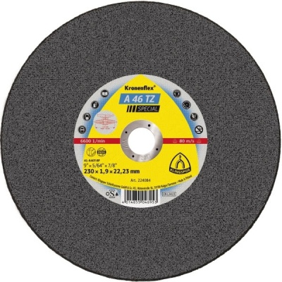 Круг отрезной Klingspor Kronenflex A 46 TZ GER 125X1,6X22,23 Круг отрезной Klingspor Kronenflex A 46 TZ GER 125X1,6X22,23