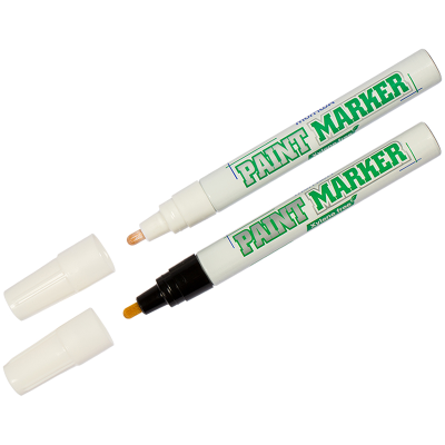 Набор маркеров-красок MunHwa белая+черная, 3мм, без ксилола, пакет, европодвес, PMXF-05&PMXF-01