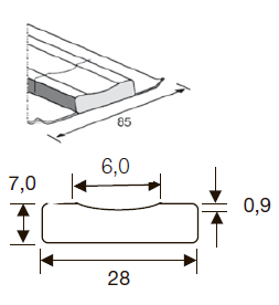 OK Backing Concave 6