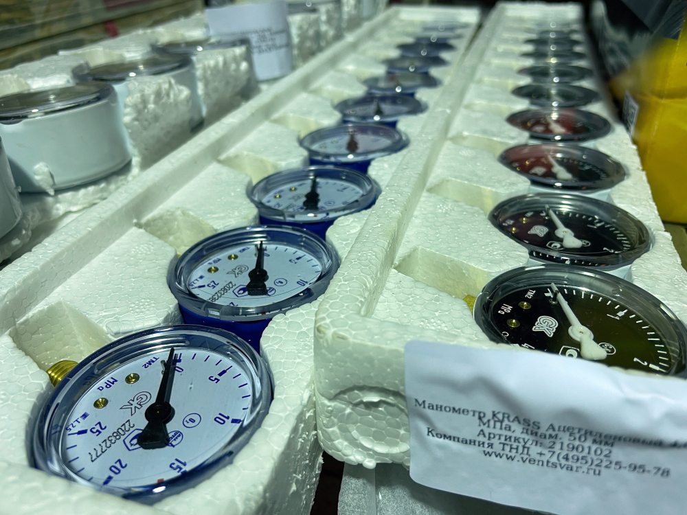 Кислородные манометры KRASS