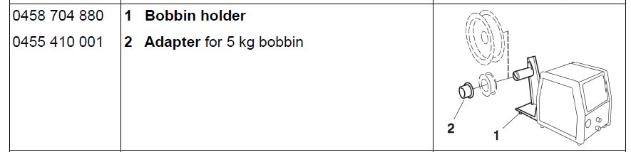 Адаптер ESAB LKA180/2 Adapter for 5 kg (Переходник для катушки 5 кг). Артикул 0455410001 Адаптер ESAB LKA180/2 Adapter for 5 kg (Переходник для катушки 5 кг). Артикул 0455410001
