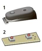 2х-позиционная Кнопка 2х-позиционная Кнопка