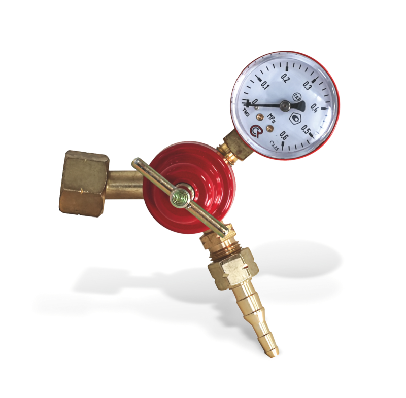 Редуктор пропановый газовый баллонный Промтехкомплект БПО-5-2. Артикул 2117602 Редуктор пропановый газовый баллонный Промтехкомплект БПО-5-2. Артикул 2117602