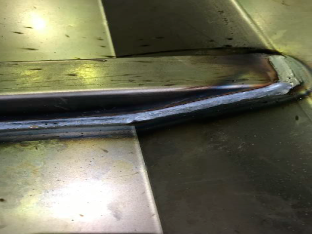 Сварочные швы, выполненные с применение полированной проволоки ЭСАБ ОК ПРО 50