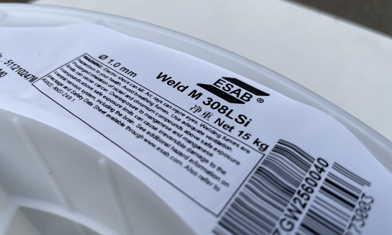 сплошные сварочные проволоки ESAB Weld M 308LSi и присадочные прутки из Азии