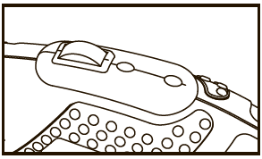 Двойная кнопка с потенциометром 10 кОм