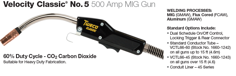 Горелка ESAB CLASSIC NO.5, VELOCITY, EURO, 4.6м, (1.6мм) (15' CLASSIC NO.5 W/VELOCITY -). Артикул 10501096.