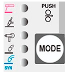 MODE - выбор сварочного режима