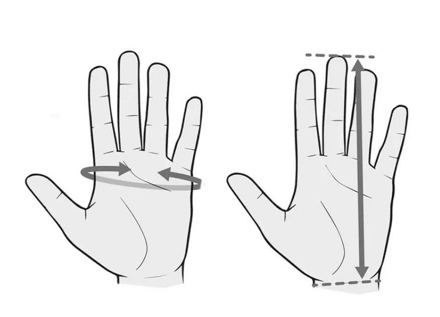 Таблица определения размера