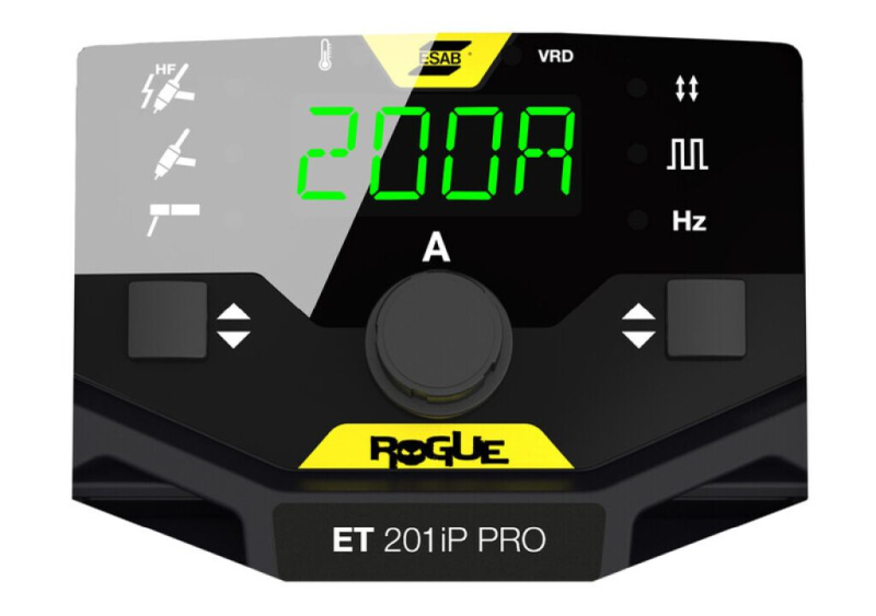 Панель управления ESAB Rogue ET 201iP PRO