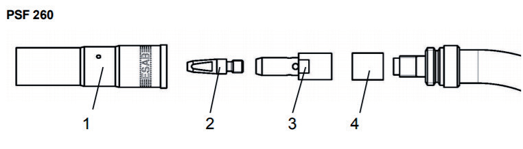 Горелки ESAB PSF 260