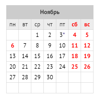 Мы продолжим работать в обычном графике со вторника, 07 ноябр с 9:00 по Мск. Мы продолжим работать в обычном графике со вторника, 07 ноябр с 9:00 по Мск.