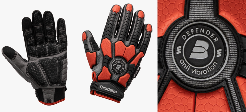 Перчатки Brodeks Defender G-63i: Антивибрационные и противоударные Перчатки Brodeks Defender G-63i: Антивибрационные и противоударные