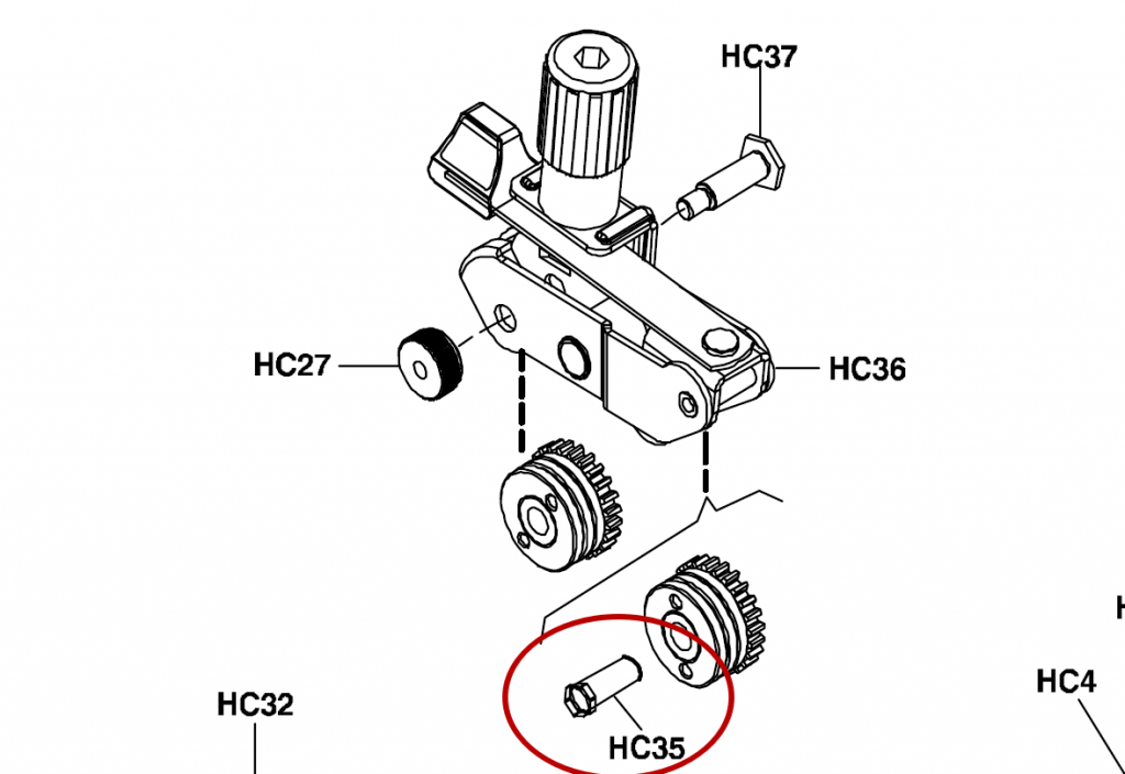 Вал ESAB Shaft, Front MEL 30, передний (Shaft, front MEL 30). Артикул 0458643001.