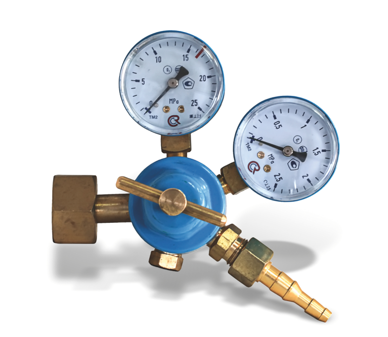 Редуктор кислородный газовый баллонный Промтехкомплект БКО-50-2. Артикул 2117600 Редуктор кислородный газовый баллонный Промтехкомплект БКО-50-2. Артикул 2117600