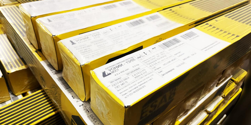 Электроды ЭСАБ УОНИИ 13/55 для мостовых конструкций производства ЭСАБ