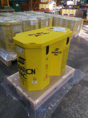 Сварочная проволока ESAB СВ-08Г2С в упаковке Marathon Pac Сварочная проволока ESAB СВ-08Г2С в упаковке Marathon Pac