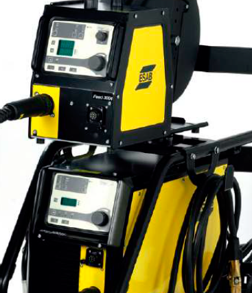 Сварка всепозиционными рутиловыми порошковыми проволоками производства ESAB всегда ведется при подключении горелки на положительную клемму.