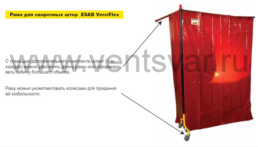 Рама для сварочных штор ESAB VersiFlex