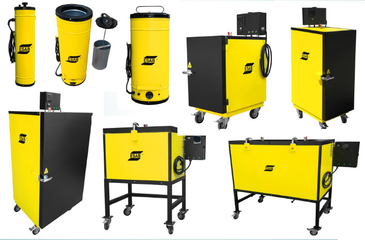 Новый поставщик ESAB оборудования для хранения и прокалки электродов и флюса
