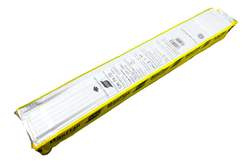 ESAB ОК 74.70 — сварочные электроды для ручной дуговой сварки заполняющих и облицовочного слоёв трубопроводов в вакуумной упаковке