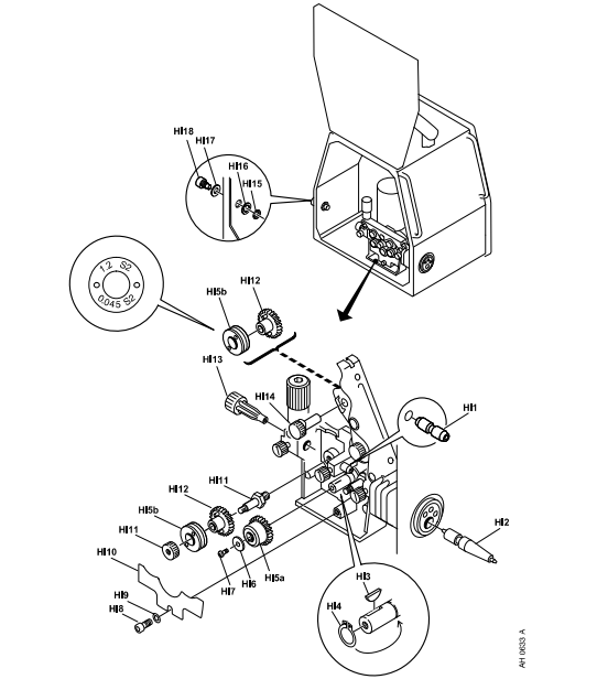 Промежуточный штуцер ESAB INTERMEDIATE NOZZLE D2