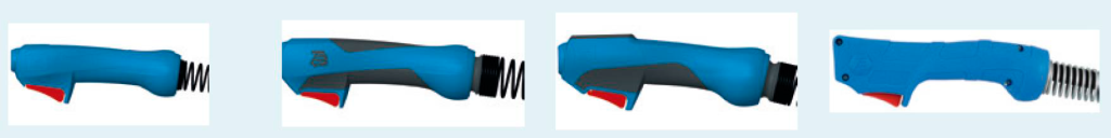 Для самых популярных моделей горелок предусмотрены различные варианты исполнения рукояток