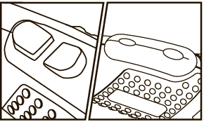 2х-позиционная кнопка