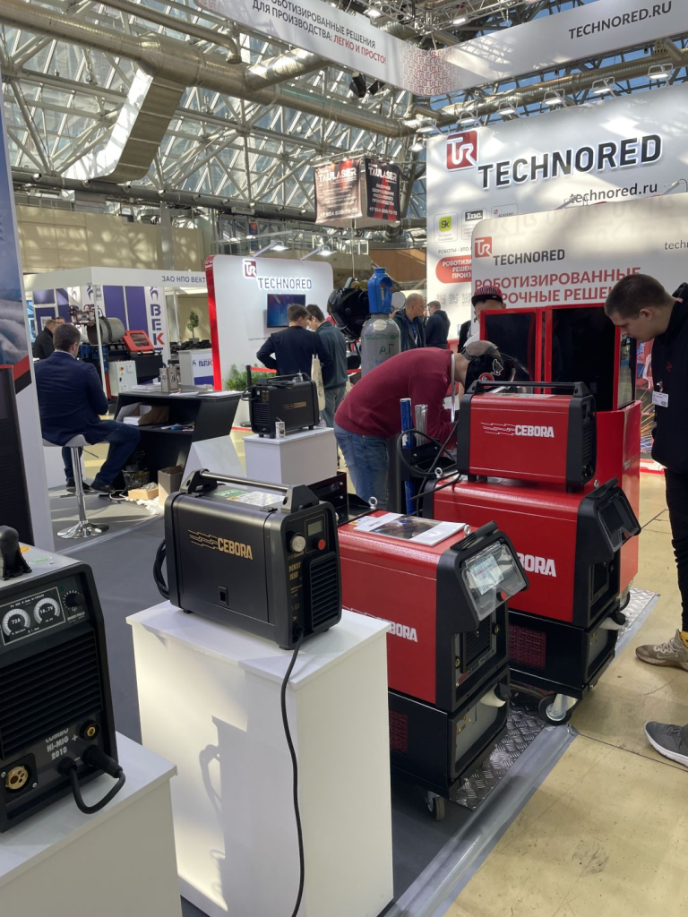 Оборудование Cebora на выставке Rusweld 2022 Оборудование Cebora на выставке Rusweld 2022