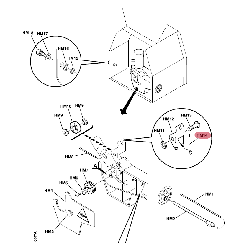 Пружина ESAB Spring Origo Feed 302 (Spring Origo Feed 302). Артикул 0455896001