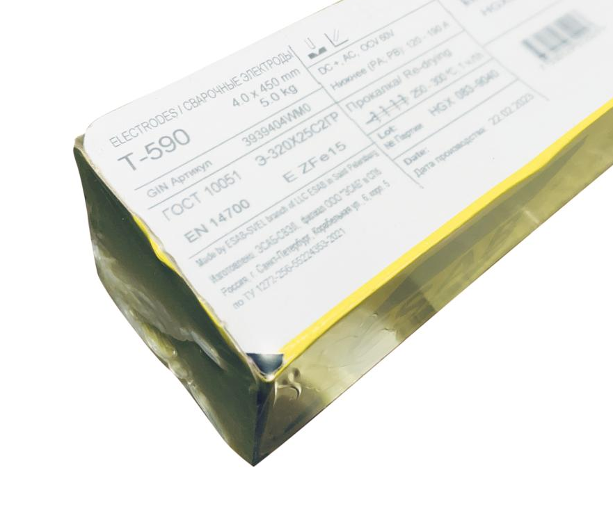 Сварочные электроды ЭСАБ Т-590 Сварочные электроды ЭСАБ Т-590