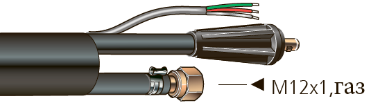 TSB 35/50 ( Ø 13 мм ), M12x1, газ