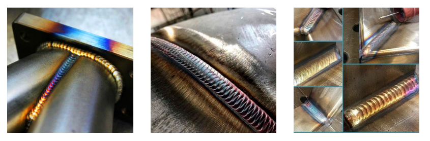 Сварочные швы, выполненные на инверторе HUGONG WAVE 200 III MINI AC/DC