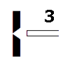 Положение 3 электродов OK 46 16: Горизонтальное на вертикальной плоскости