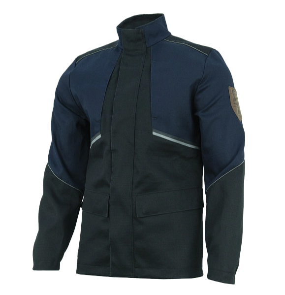Куртка сварщика 1 класса Brodeks FS 28-01, т.синий/черный Куртка сварщика 1 класса Brodeks FS 28-01, т.синий/черный