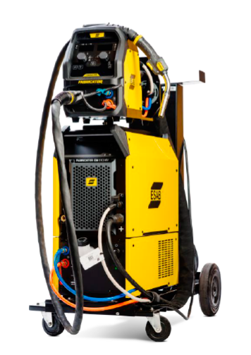Сварочная система ESAB Fabricator EM 510i Basic с блоком подачи проволоки, с блоком охлаждения, соединительным кабелем и водяной горелкой охлаждения Сварочная система ESAB Fabricator EM 510i Basic с блоком подачи проволоки, с блоком охлаждения, соединительным кабелем и водяной горелкой охлаждения