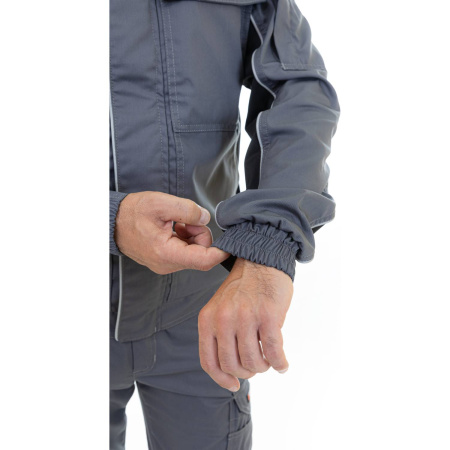 Куртка BRODEKS KS201, серый/черный (S) (KS201GREYS)